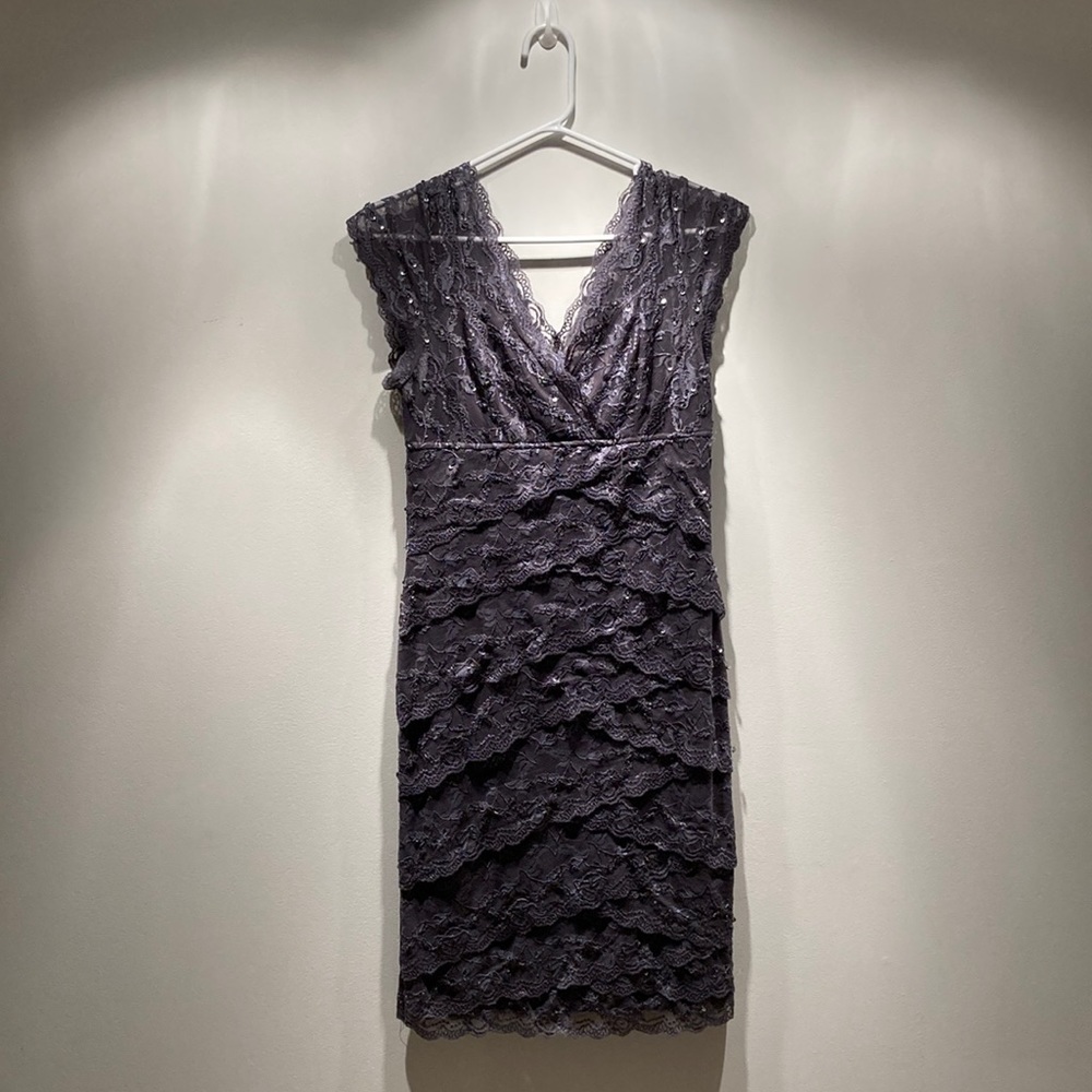 Dark Grey lace dress